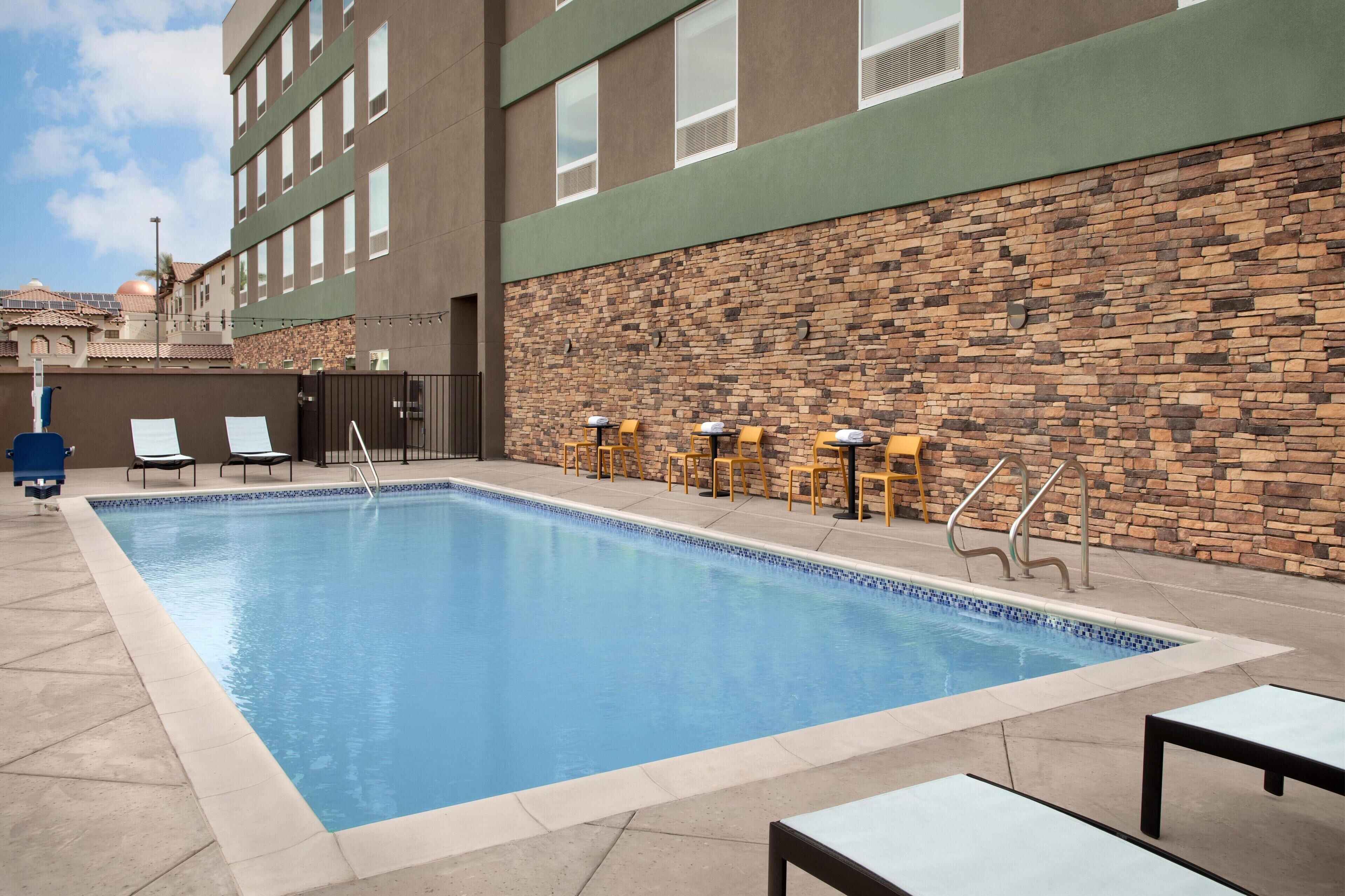 Seasonal outdoor pool