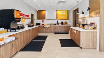 Free daily full breakfast