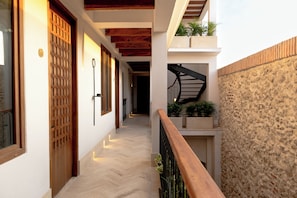 Handläufe auf den Fluren