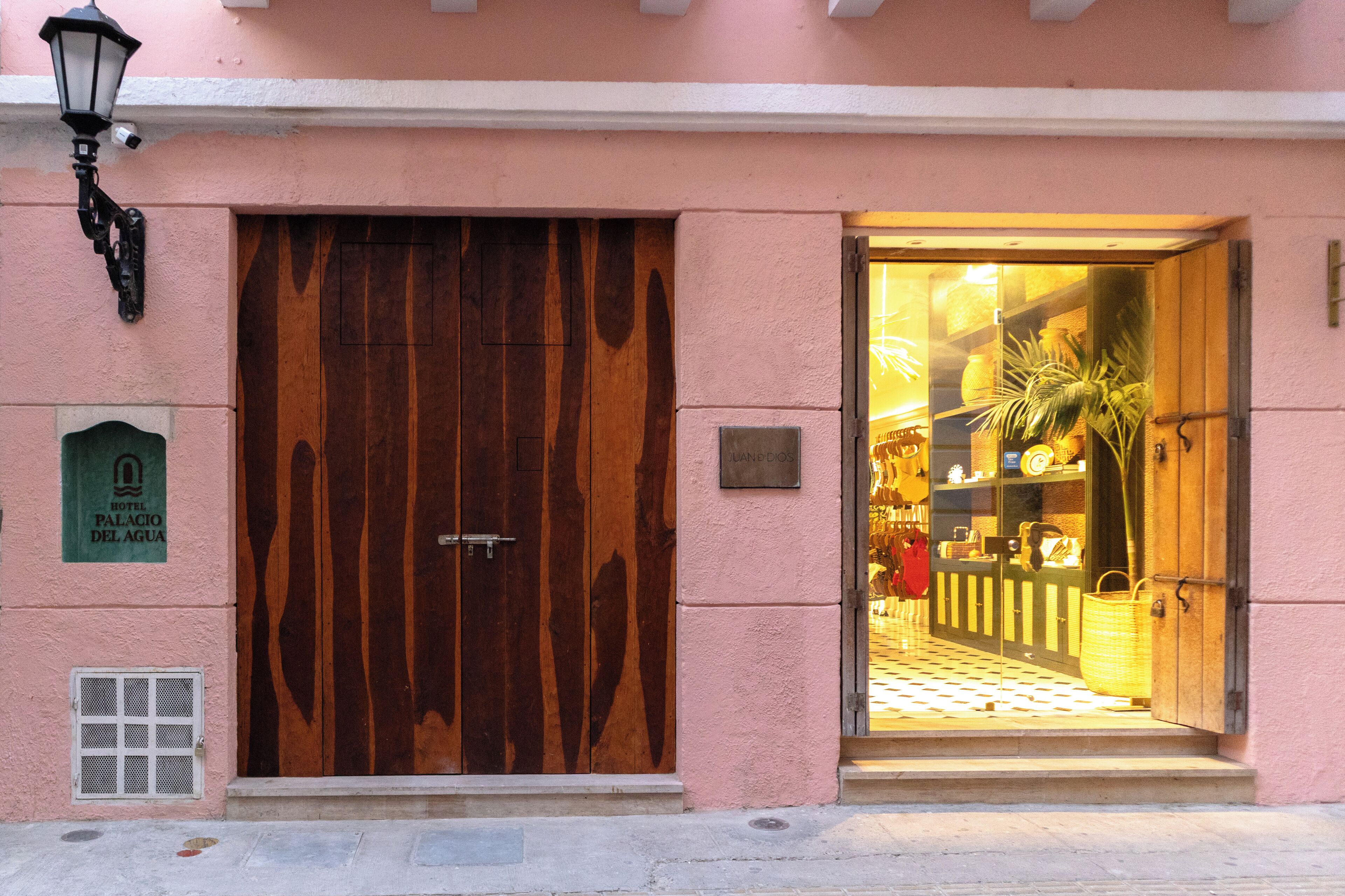 Facciata della struttura