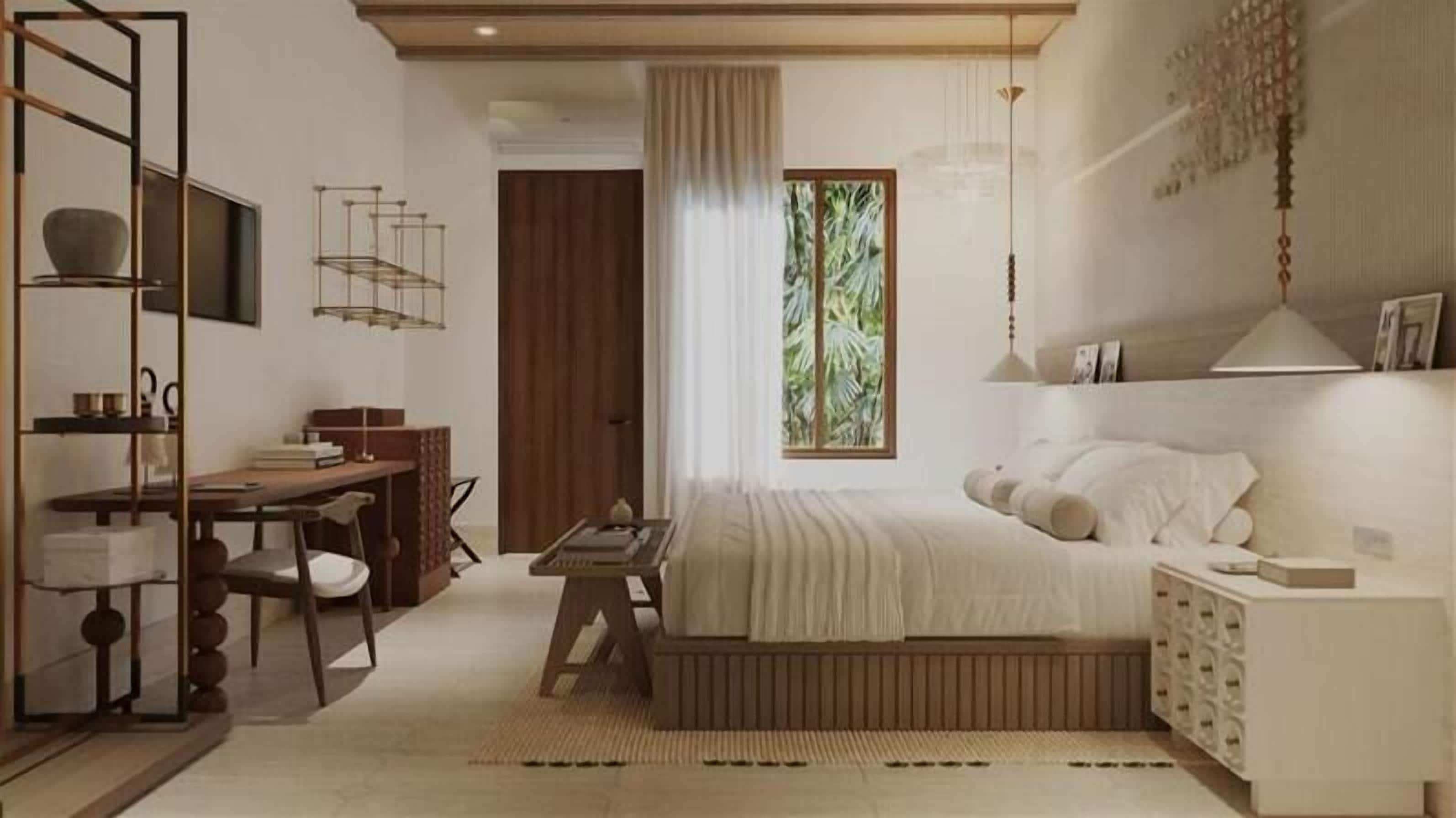 ห้องจูเนียร์, เตียงคิงไซส์ 1 เตียง | ตู้นิรภัยในห้องพัก, ห้องเก็บเสียง, เตารีด/โต๊ะรีดผ้า, Wi-Fi ฟรี