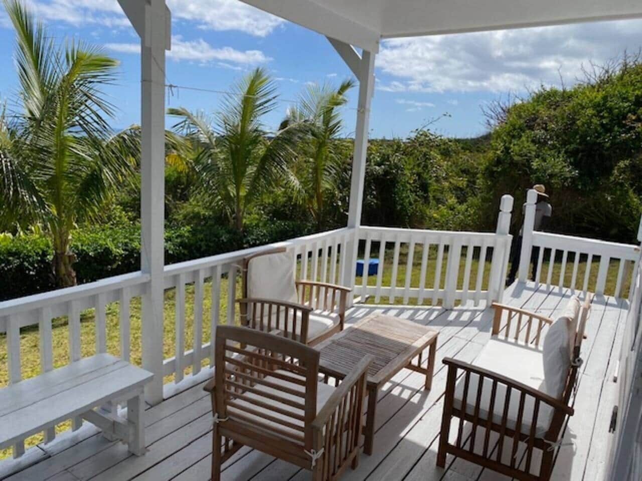 Downstairs Deck