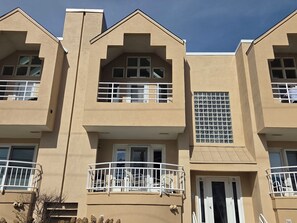 Exterior detail - Talk about Location!!!!    Across from the Beach,Lucy & the GreenHouse (Margate City)