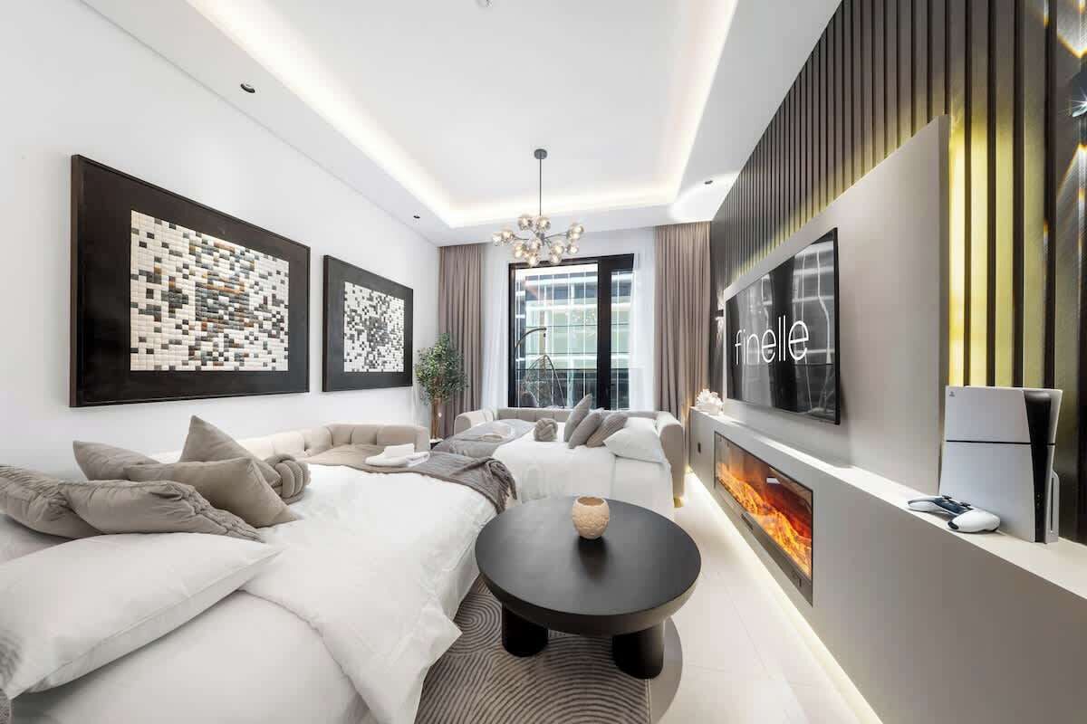 3 soverom, strykejern/-brett, wi-fi og sengetøy