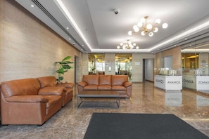 Lobby - Modern JVC Studio • Pool, Gym & Kid's Play Area (Dubai)