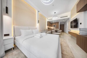 Room - Modern JVC Studio • Pool, Gym & Kid's Play Area (Dubai)