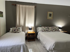 Superior Triple Room, Garden View | In-room safe, laptop workspace, WiFi (free), bed sheets - Hosteria Andina (Esquel)