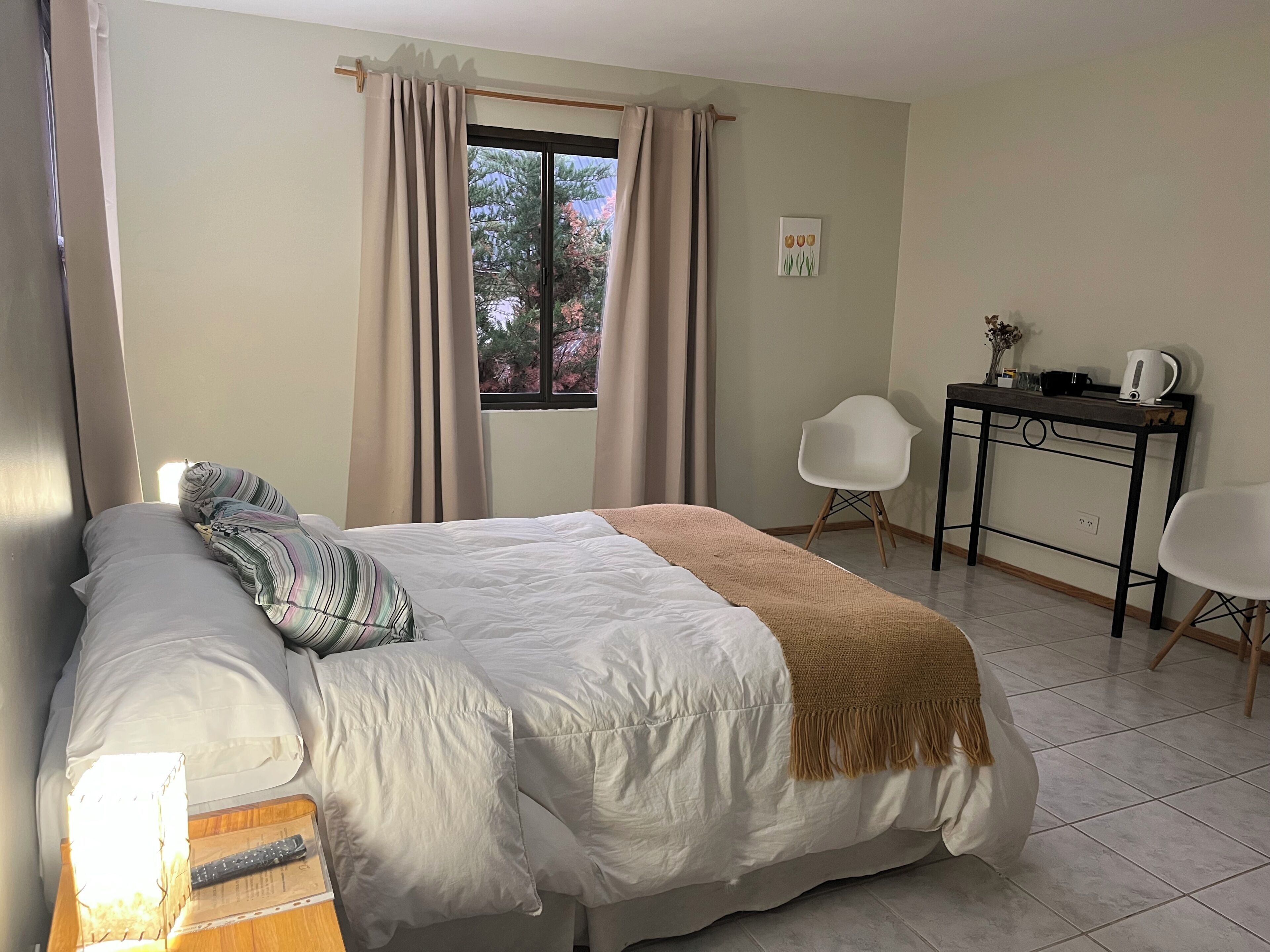 Superior Triple Room, Garden View | In-room safe, laptop workspace, WiFi (free), bed sheets