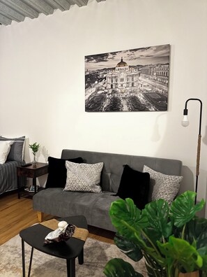 Smart TV - Minimalist loft with great view to Reforma 23 (Ciudad de México)