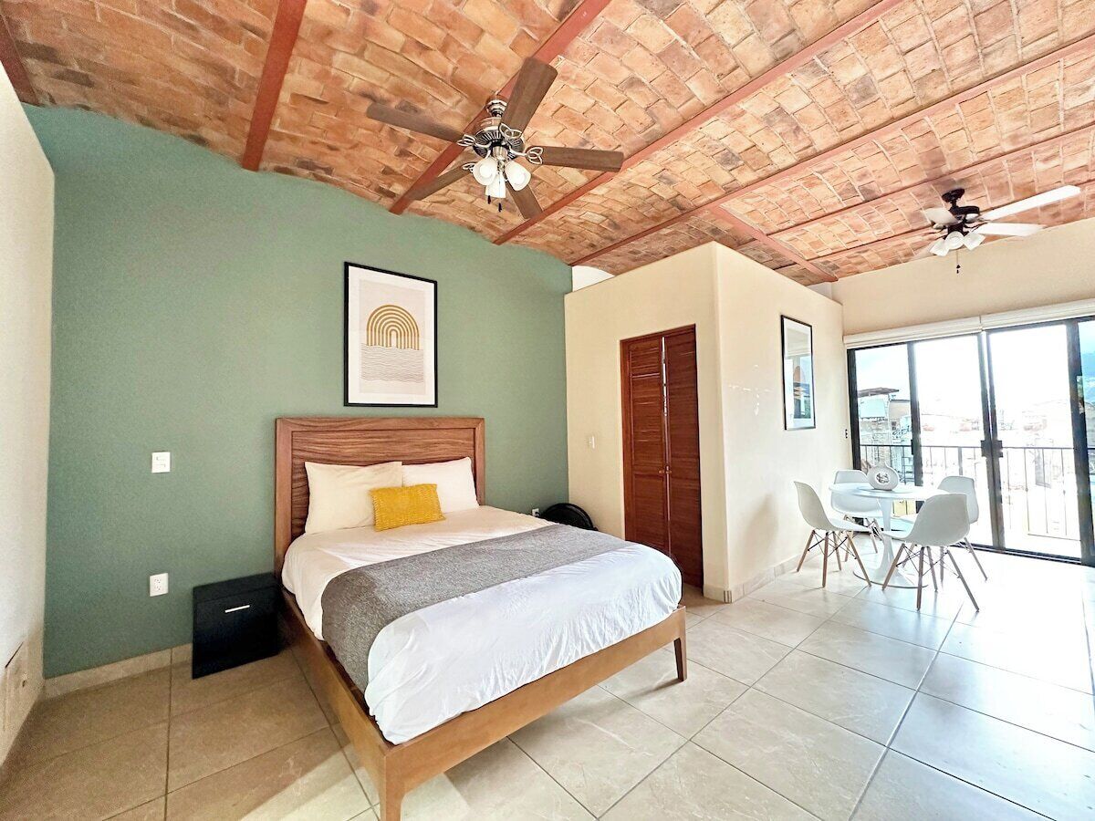 Studio (Unit 9) | Kostenloses WLAN, Bettwäsche