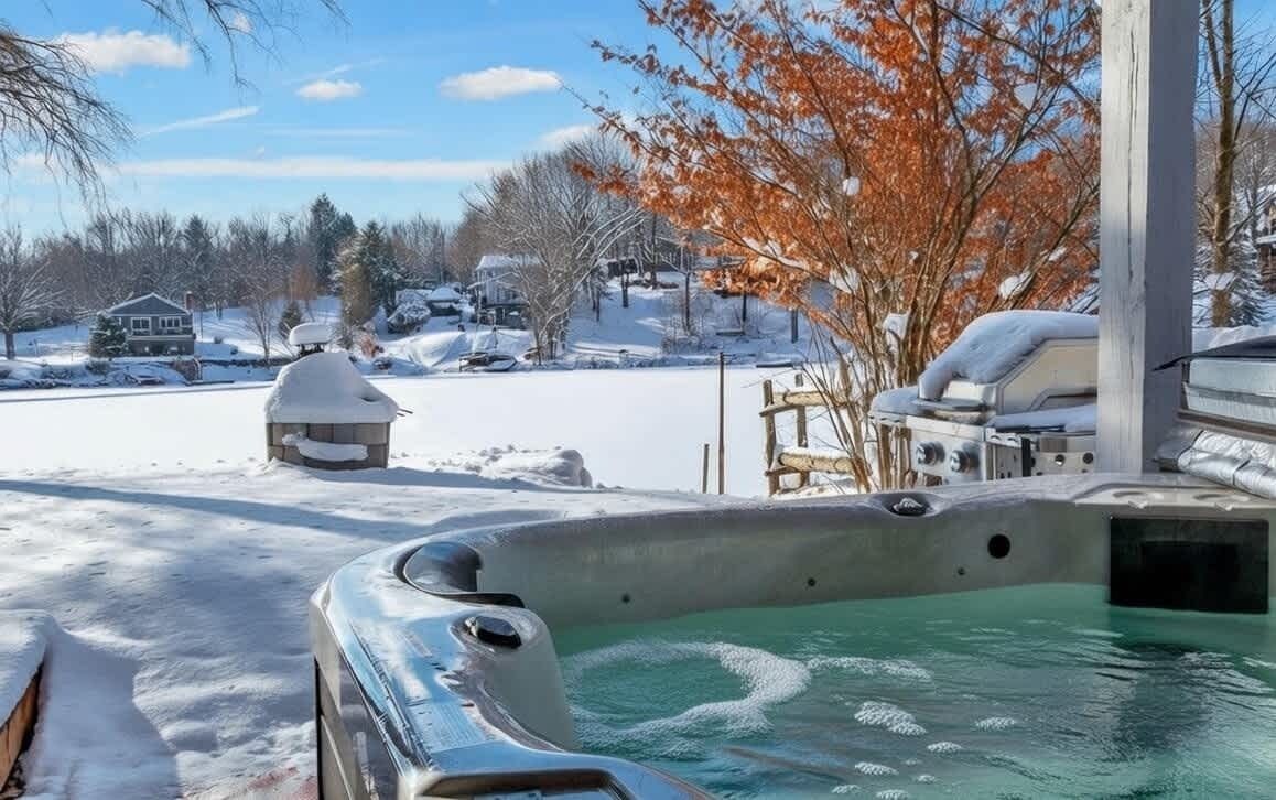 Bain à remous extérieur