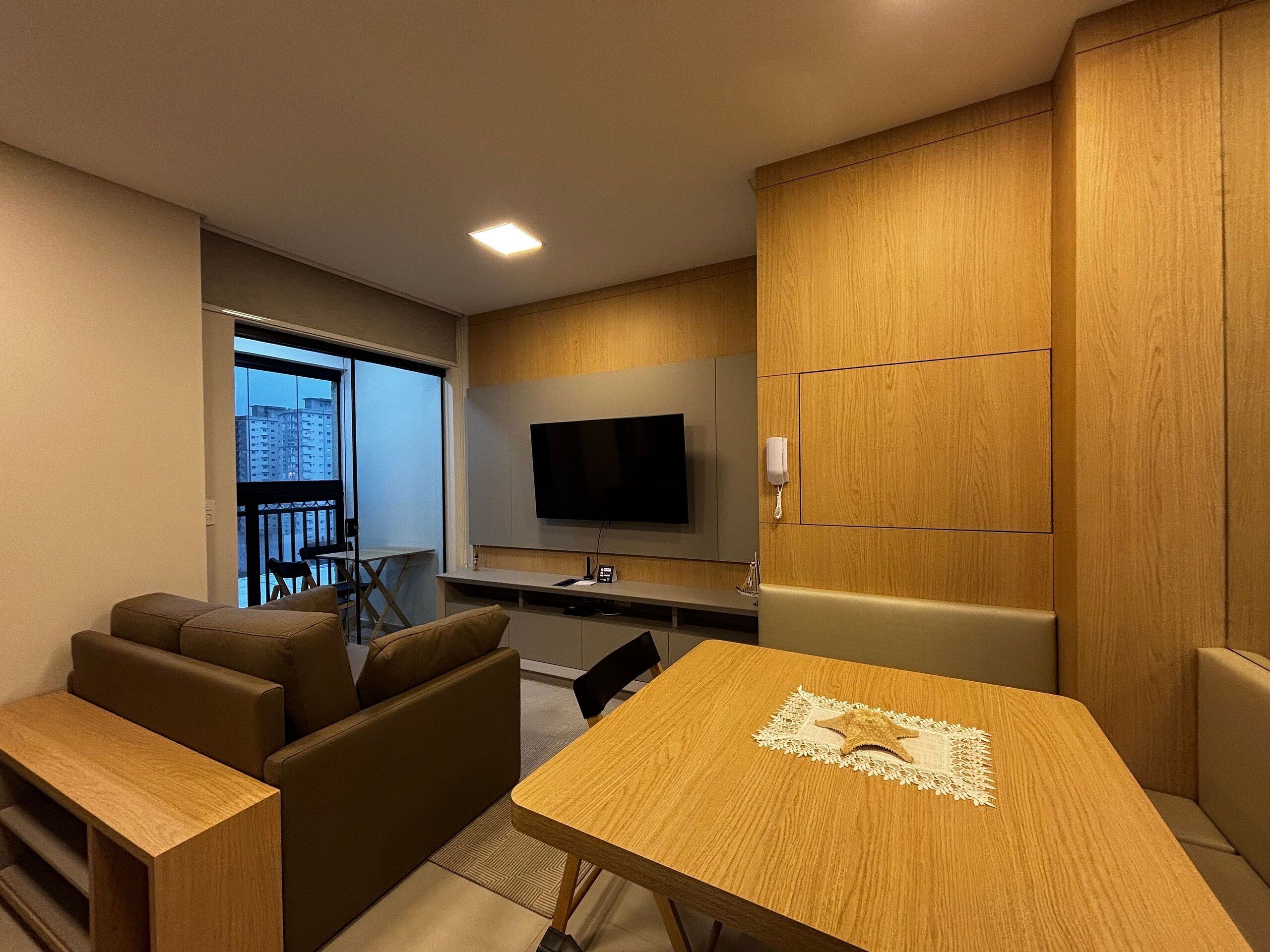 Basic Apartment | Living area | 32-inch Smart TV with digital channels