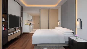 Studio, 1 kingsize bed | Pillowtop-bedden, een laptopwerkplek, gratis babybedden, gratis wifi