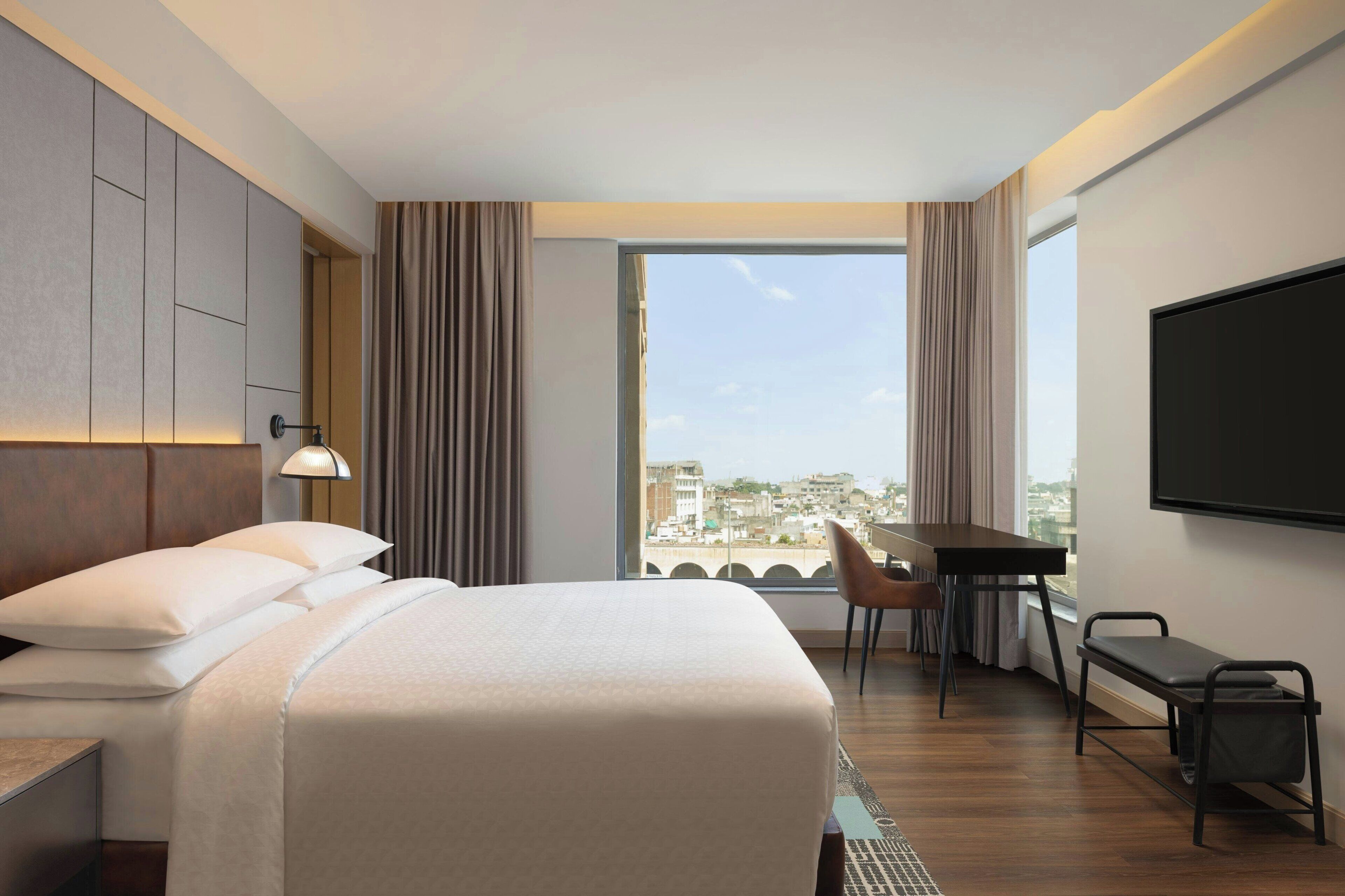 Colchones con pillow-top, cunas gratuitas, wifi gratis y ropa de cama 