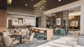 Free daily self-service breakfast