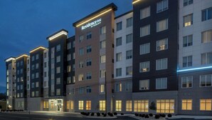A multi-story hotel with a prominent sign reading 'Residence Inn by Marriott.' - Residence Inn By Marriott Montgomery Downtown (Montgomery)