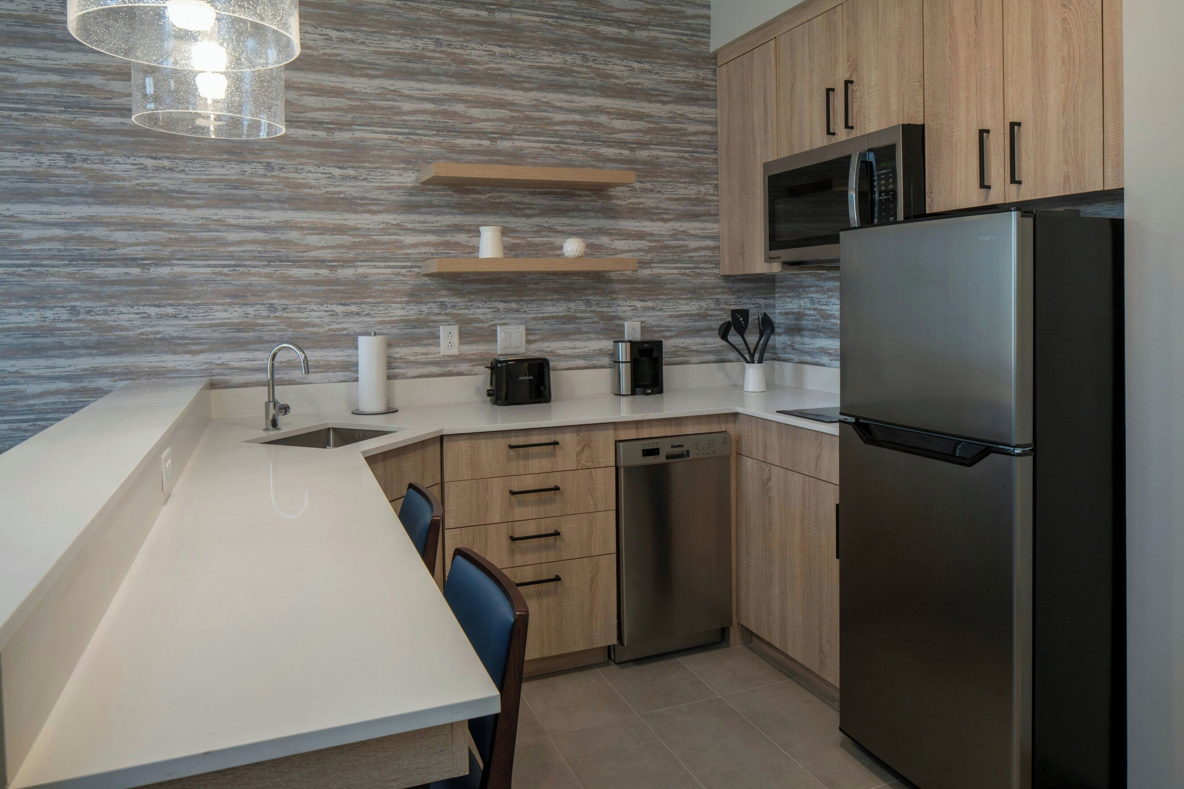 Estúdio standard, 1 cama King e sofá-cama | Cozinha privada