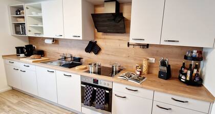 Gemütliches Apartment mit direkter Feldrandlage für Urlauber und Monteure