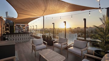 Terrasse sur le toit
