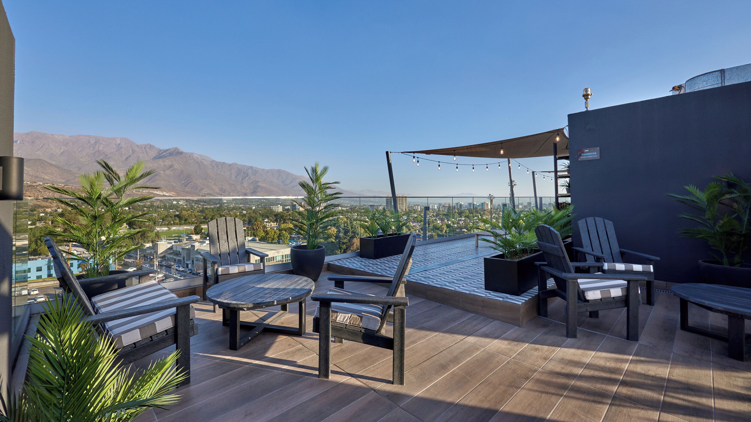 Terraza en la azotea