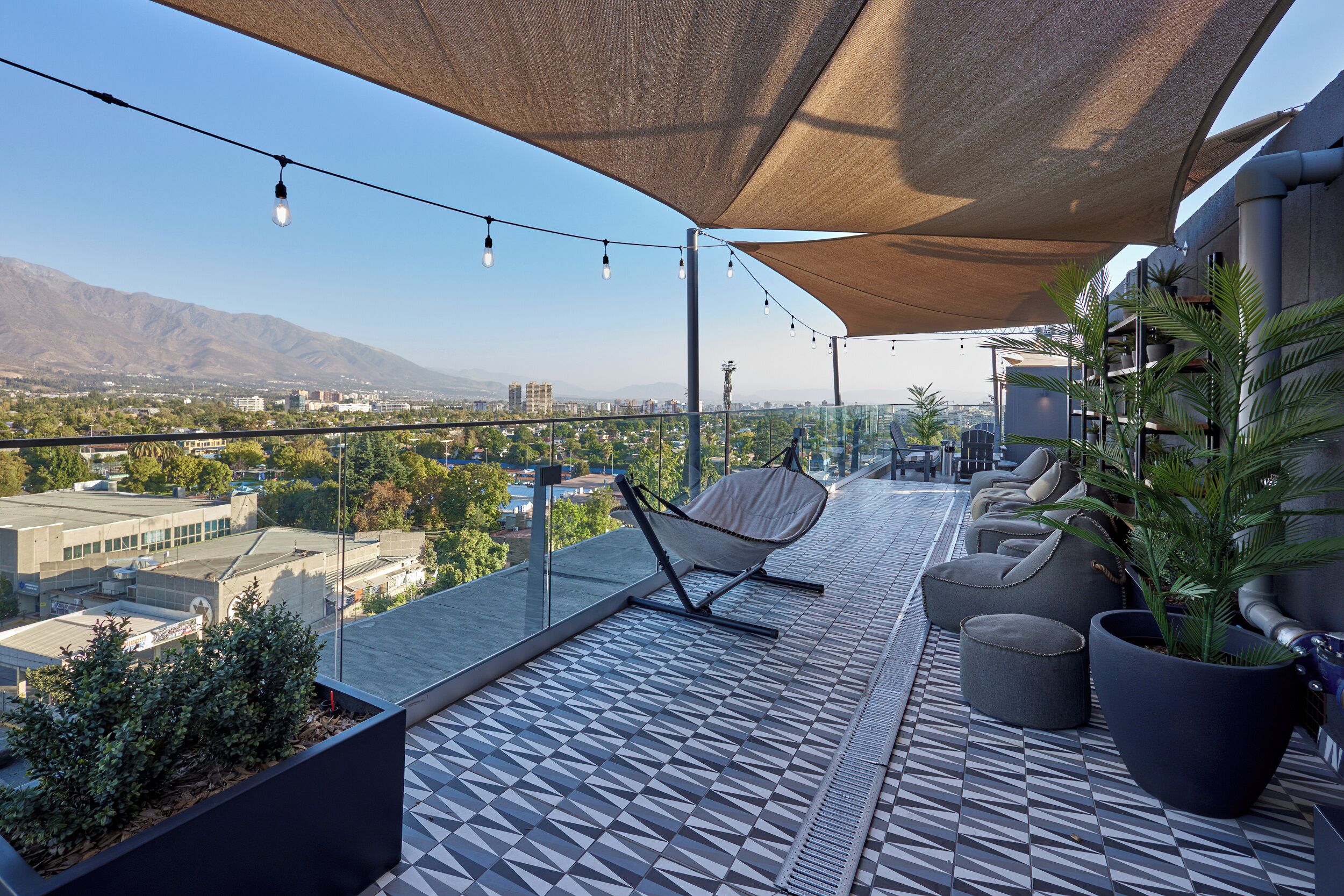 Terraza en la azotea