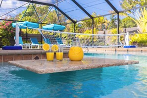Pool - 10 PPL/Large Pool Heater /Hot-Tub /Top Area (Cape Coral)