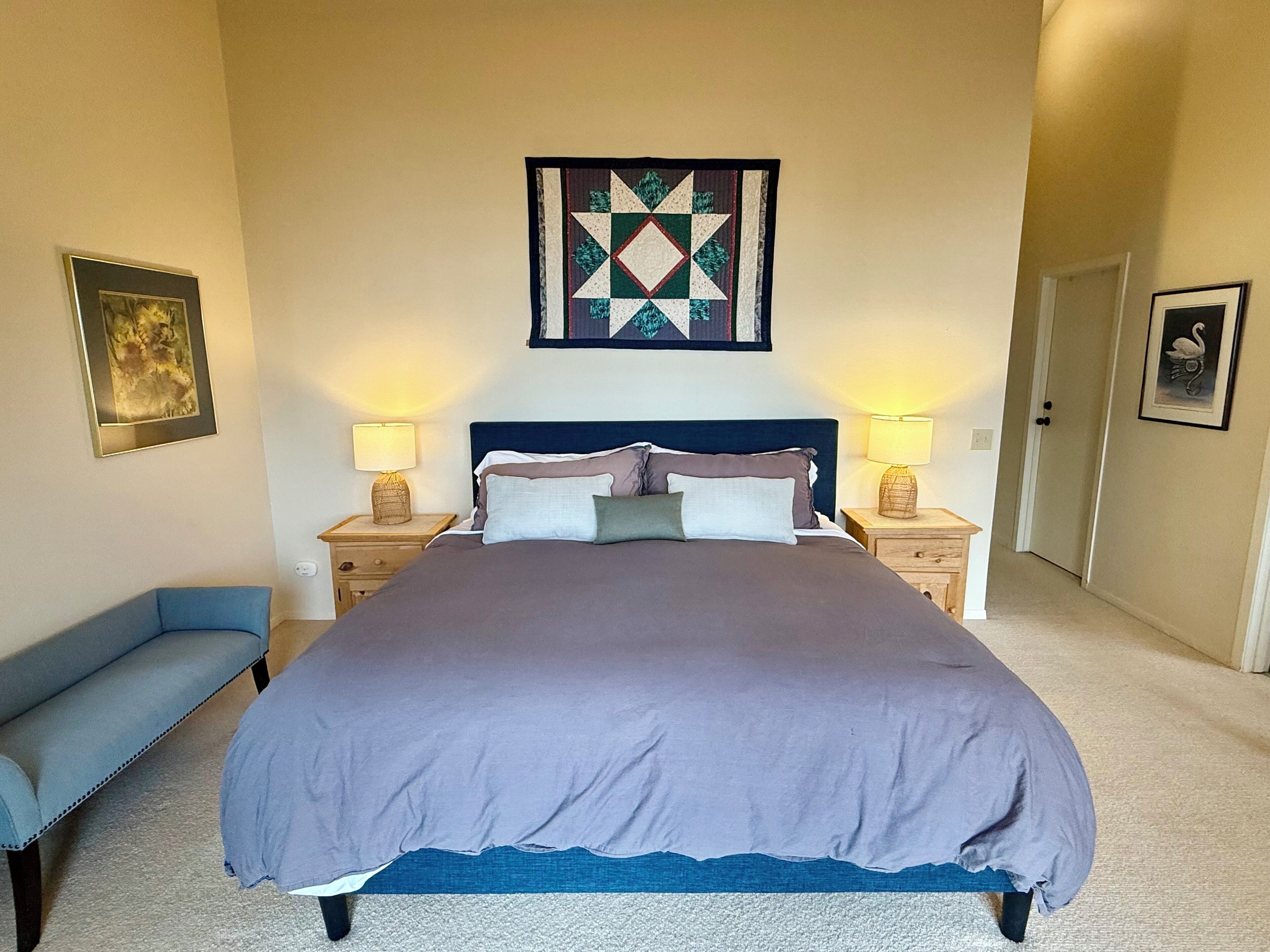 3 室のベッドルーム、アイロン / アイロン台、旅行用ベビーベッド、WiFi (無料)