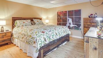 2 bedrooms, internet, bed sheets