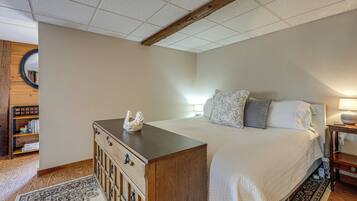 Desk, iron/ironing board, travel crib, internet