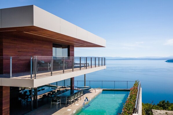 Außenpool, beheizter Pool