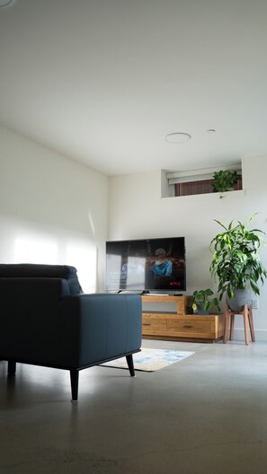 Una Smart TV, libros