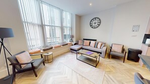 Living area - Stunning Apartment By The Sea (Brighton and Hove)