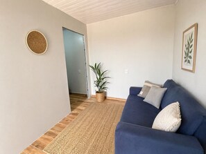 Apartamento conforto, cozinha, vista para o jardim | Área de estar