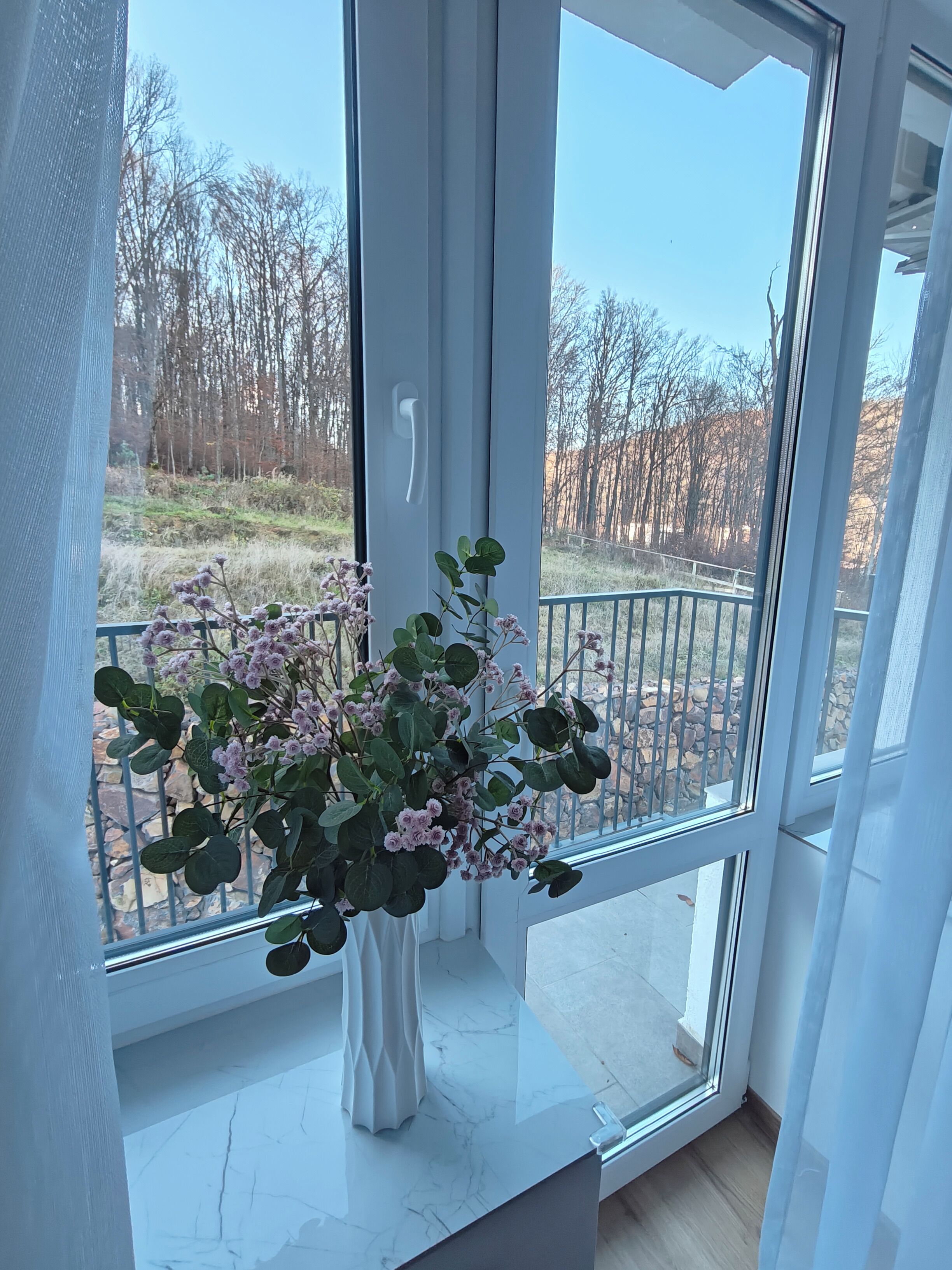 Comfort Triple Room, Balcony, Garden View | View from room