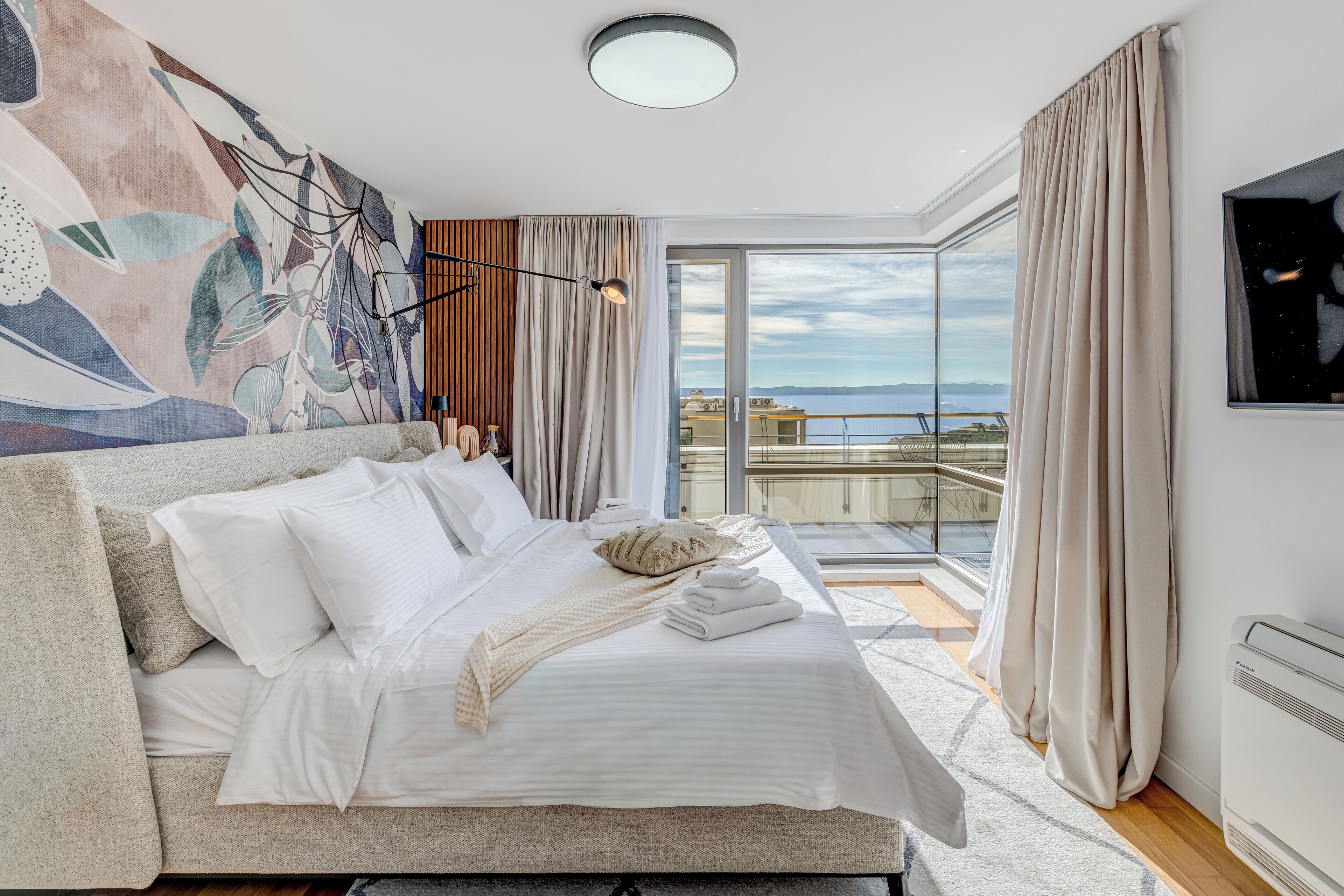 豪華別墅, 海景 | 客房內保險箱、遮光布/窗簾、熨斗/熨衣板、免費無線上網