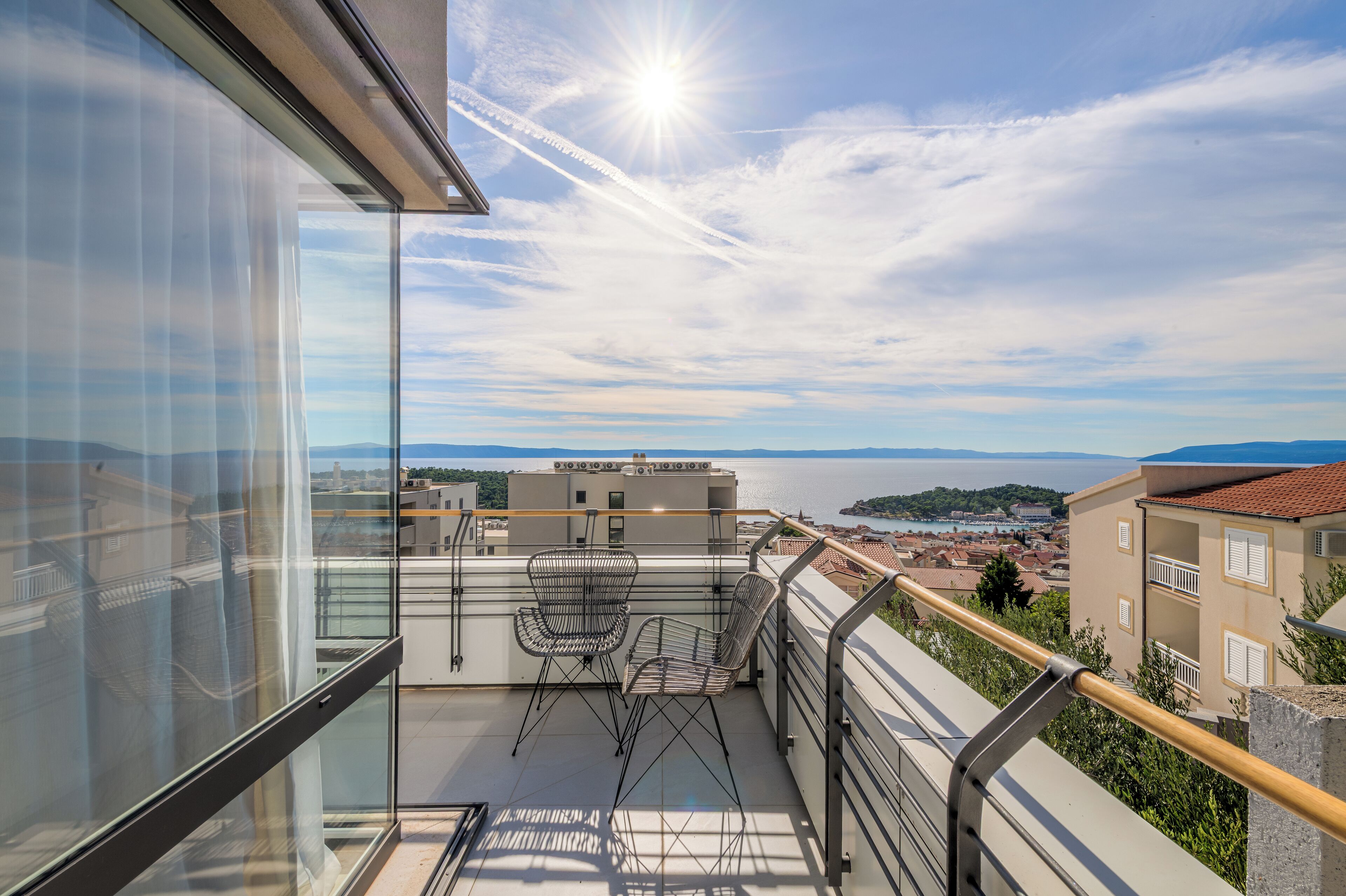 Deluxe Villa, Sea View | Balcony