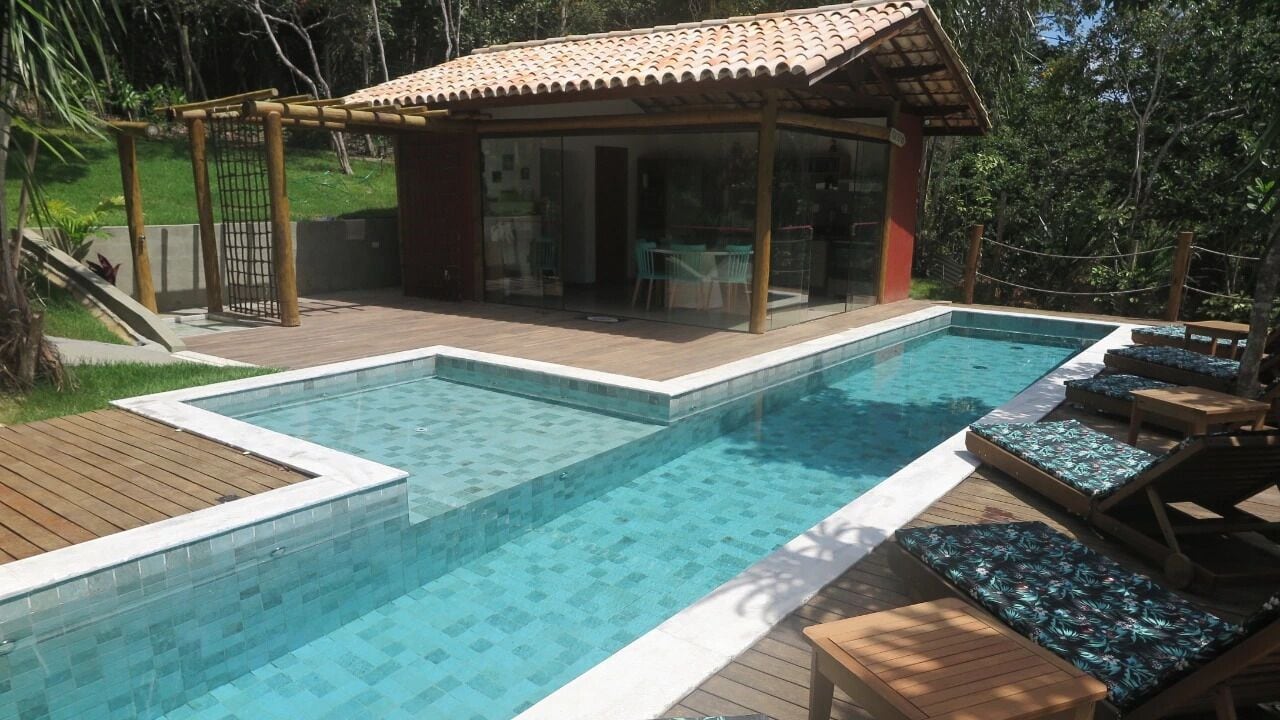 Bangalô elite | Piscina