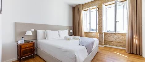 Acesso à internet, roupa de cama