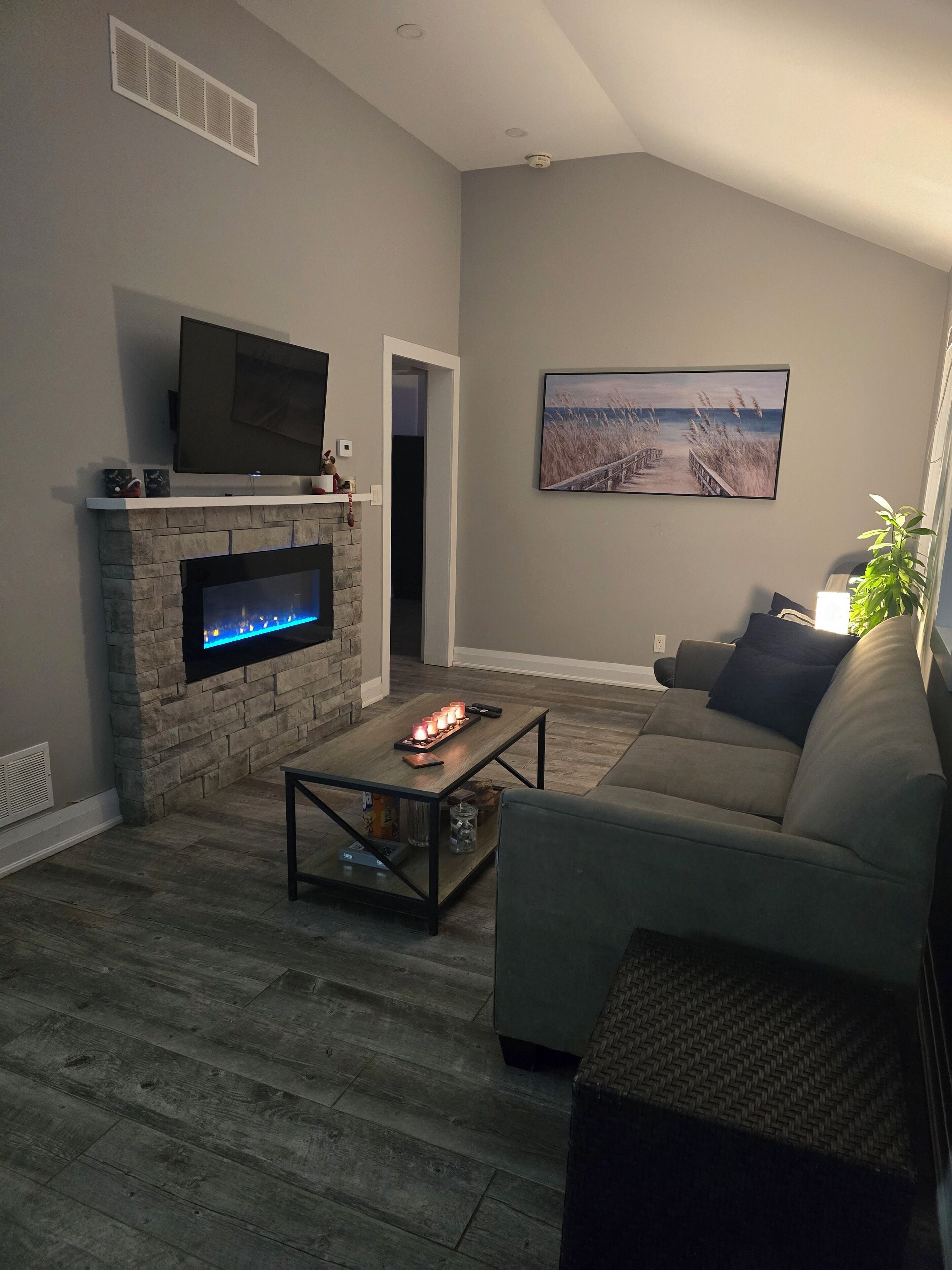 Älytelevisio, takka