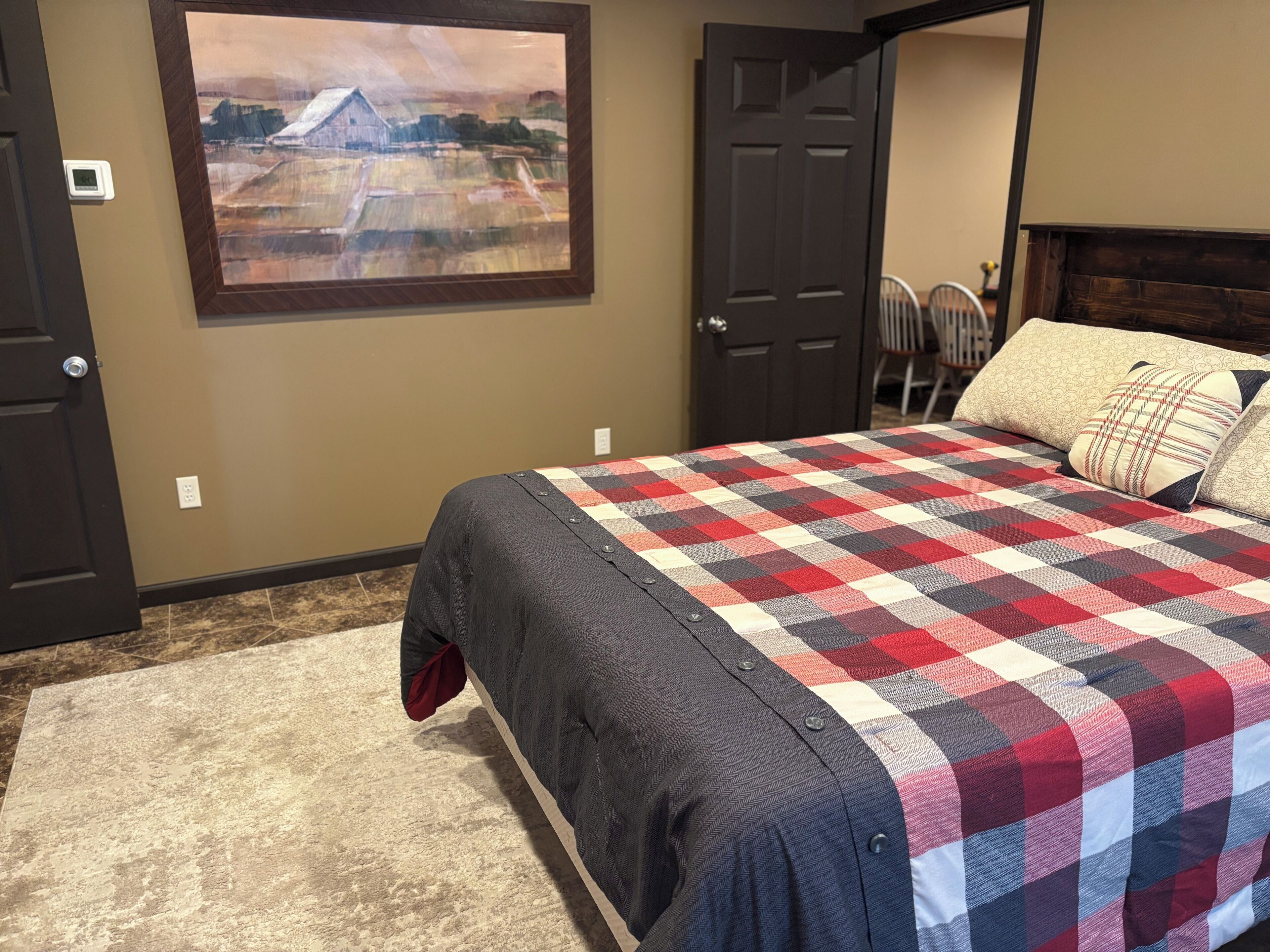 1 間睡房、熨斗/熨衫板、Wi-Fi、床單