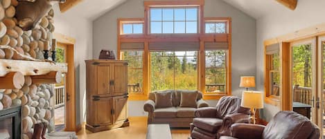 تلفزيون، مدفأة