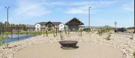 Enceinte de l’hébergement