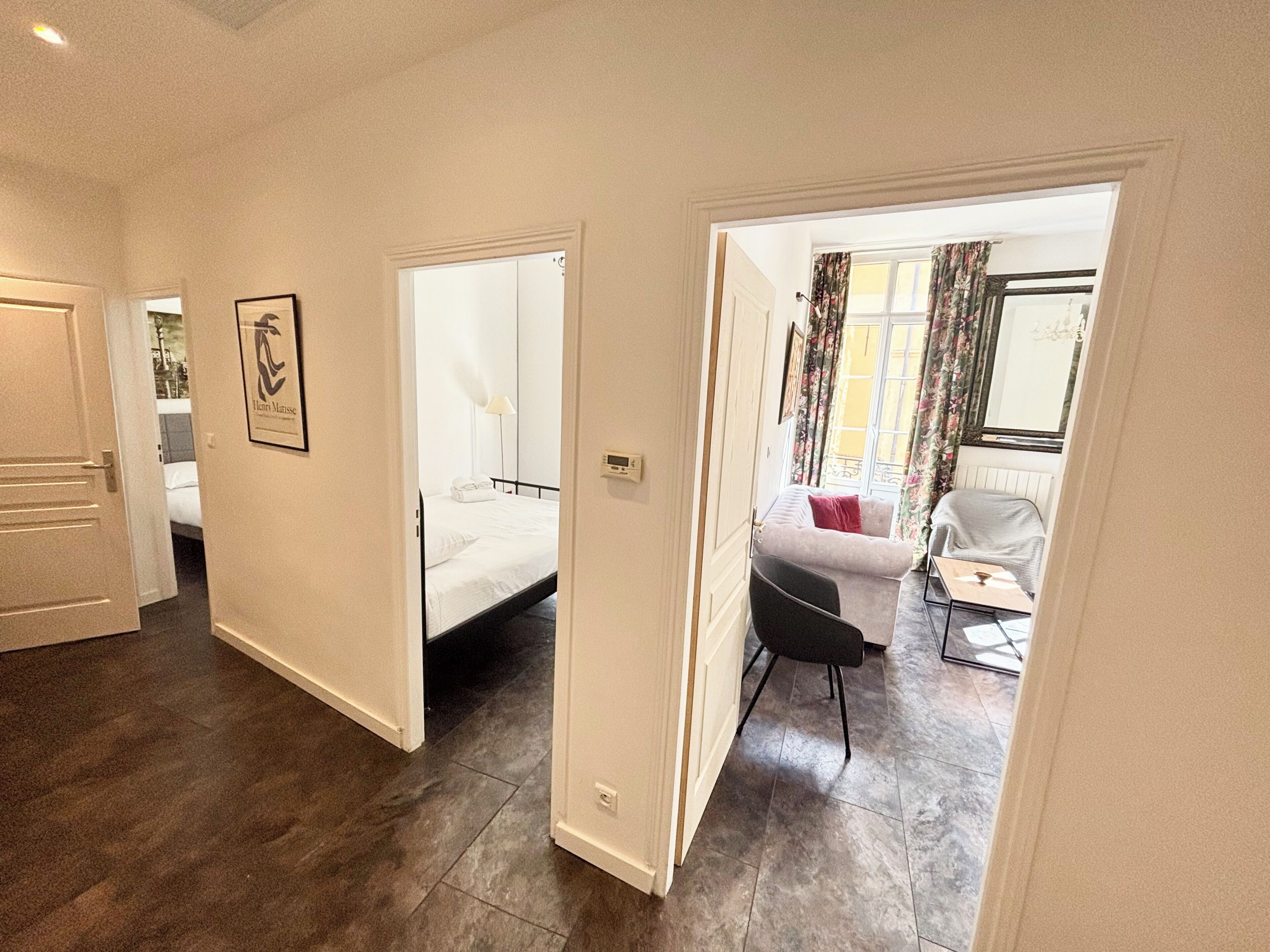 2 bedrooms, desk, iron/ironing board, free WiFi