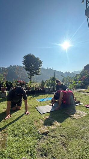 Enceinte de l’hébergement