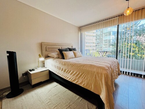 Modern Studio in Prime Las Condes | Rooftop Pool & Gym