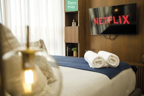 WiFi, bed sheets - Livify 2 BR LOFT RoofTop , Pool, Gym, Coworking (Zapopan)