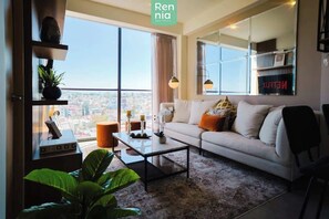 TV, offices - Livify 2 BR LOFT RoofTop , Pool, Gym, Coworking (Zapopan)