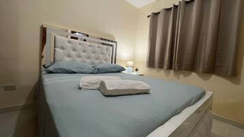 2 bedrooms, free WiFi, bed sheets, wheelchair access