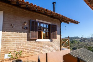 经典木屋, 阳台, 山景 | 露台