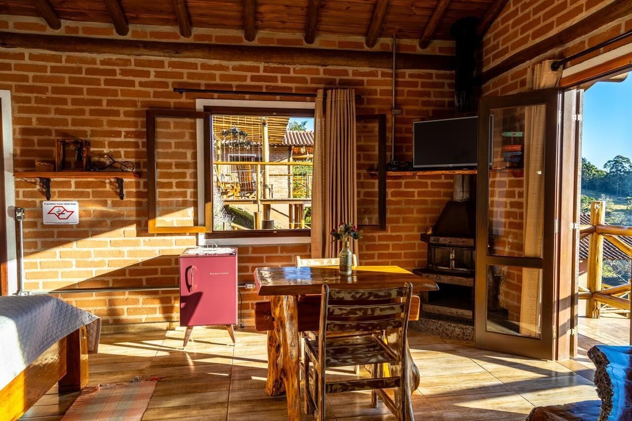 디럭스 샬레, 발코니, 산 전망 | 무료 WiFi, 침대 시트